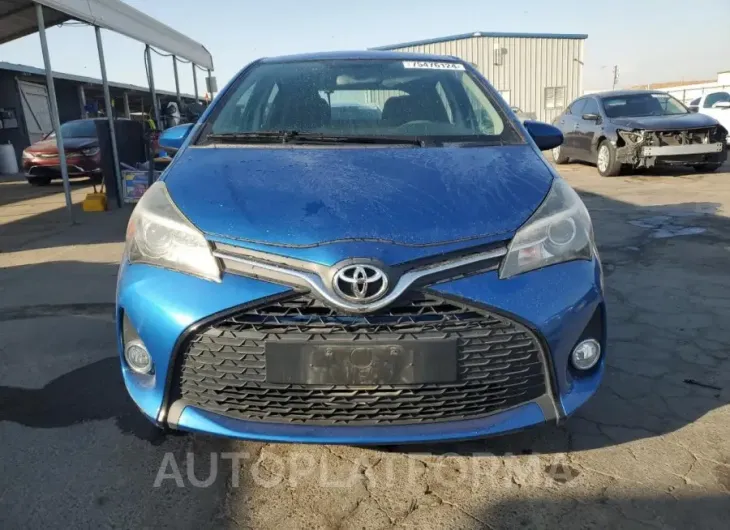 TOYOTA YARIS 2015 vin VNKKTUD38FA054359 from auto auction Copart