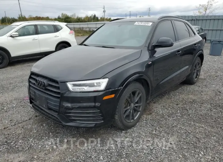 AUDI Q3 PRESTIG 2016 vin WA1GFCFS5GR023314 from auto auction Copart