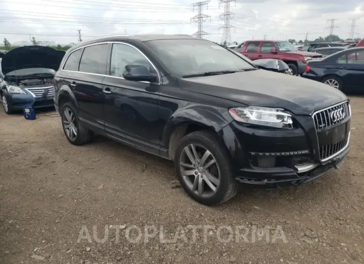 AUDI Q7 PREMIUM 2015 vin WA1LGAFE0FD024361 from auto auction Copart