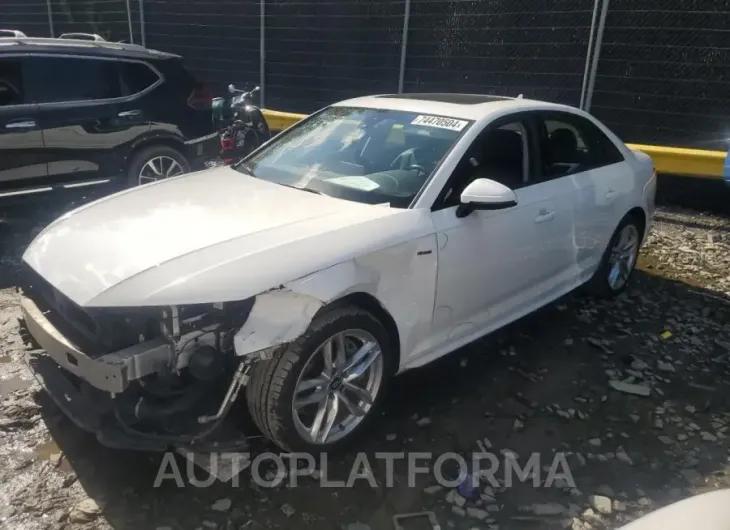 AUDI A4 PREMIUM 2017 vin WAUDNAF41HN041400 from auto auction Copart