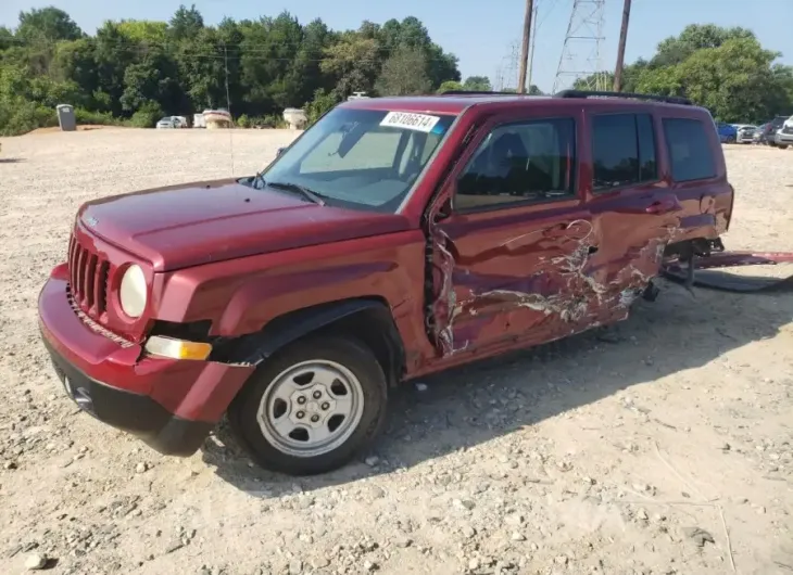 JEEP PATRIOT SP 2016 vin 1C4NJPBB6GD800346 from auto auction Copart