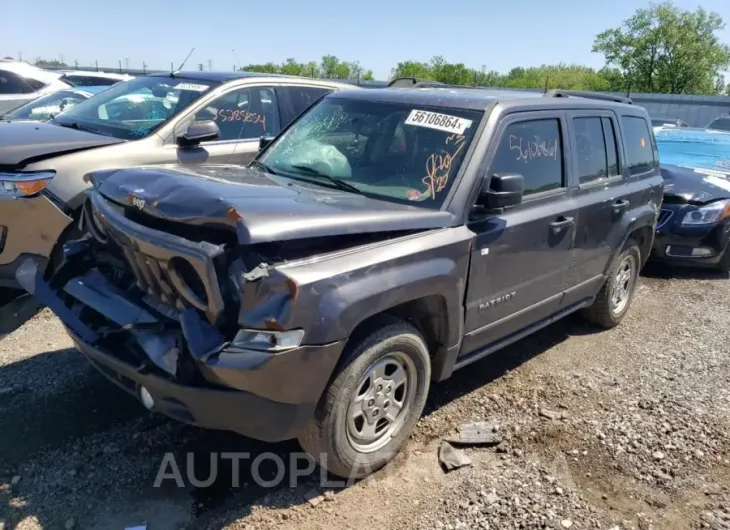 JEEP PATRIOT SP 2017 vin 1C4NJPBB8HD203815 from auto auction Copart