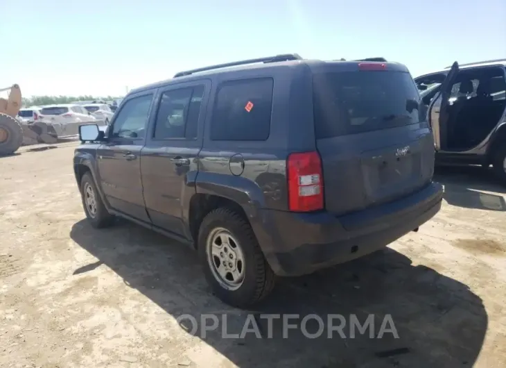 JEEP PATRIOT SP 2017 vin 1C4NJPBB8HD203815 from auto auction Copart