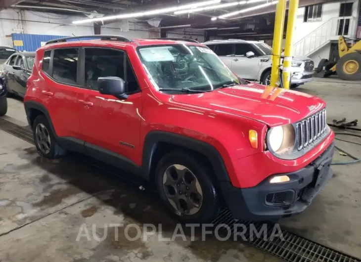 JEEP RENEGADE S 2017 vin ZACCJAAB6HPF66685 from auto auction Copart