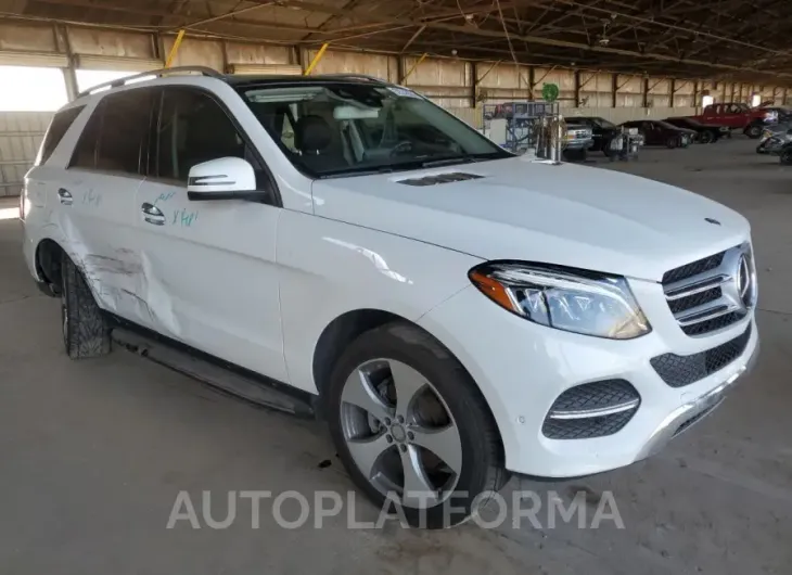 MERCEDES-BENZ GLE 300D 4 2016 vin 4JGDA0EB9GA682658 from auto auction Copart