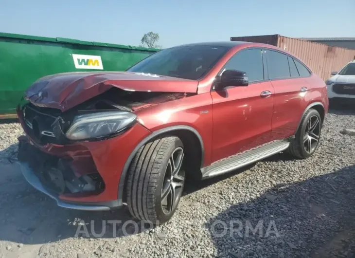 MERCEDES-BENZ GLE COUPE 2017 vin 4JGED6EBXHA072560 from auto auction Copart