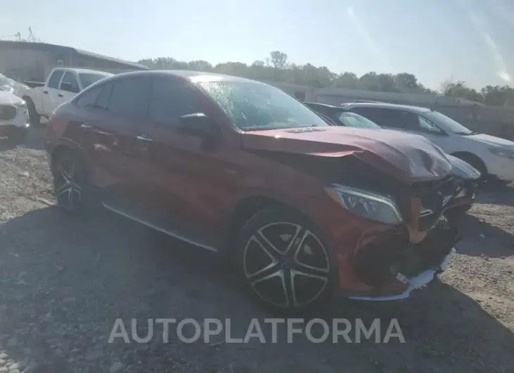 MERCEDES-BENZ GLE COUPE 2017 vin 4JGED6EBXHA072560 from auto auction Copart