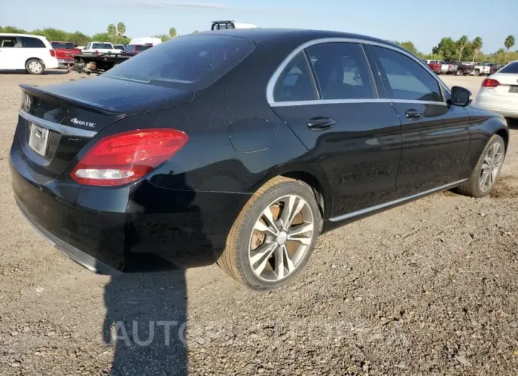 MERCEDES-BENZ C 300 4MAT 2015 vin 55SWF4KB6FU005369 from auto auction Copart