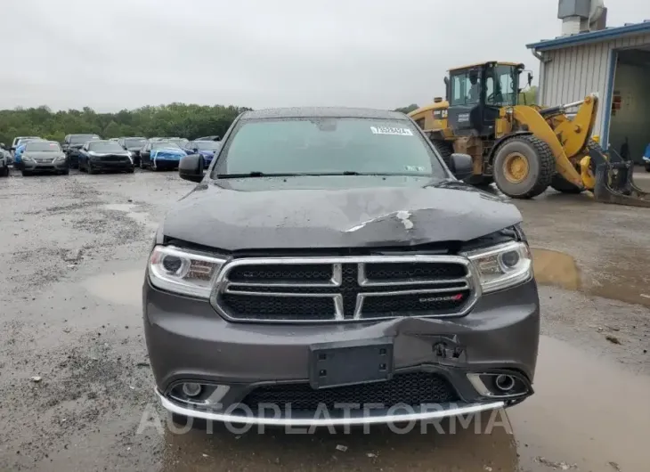 DODGE DURANGO SX 2018 vin 1C4RDJAG6JC359723 from auto auction Copart