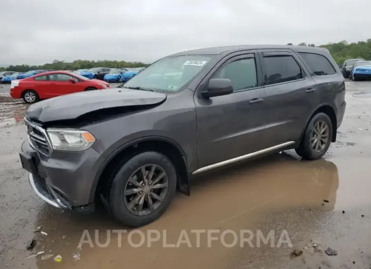 DODGE DURANGO SX 2018 vin 1C4RDJAG6JC359723 from auto auction Copart