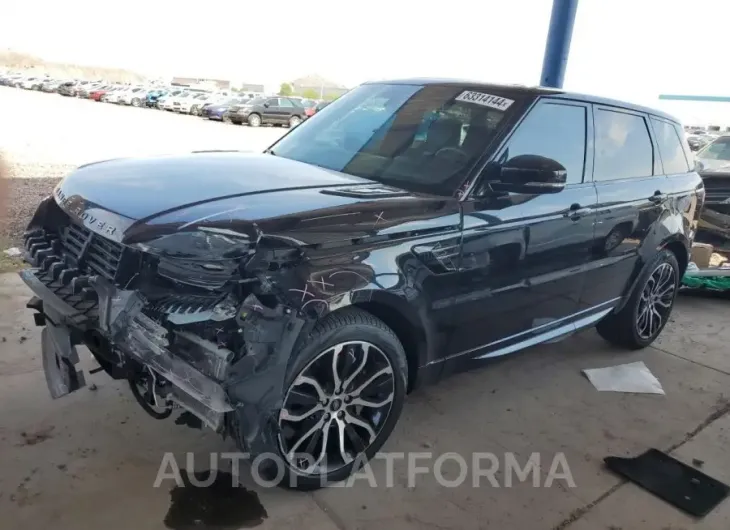 LAND ROVER RANGE ROVE 2022 vin SALWR2SU1NA203338 from auto auction Copart