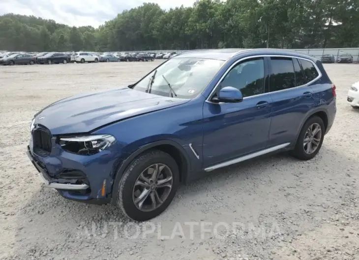 BMW X3 XDRIVE3 2021 vin 5UXTY5C08M9G72003 from auto auction Copart