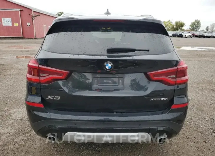 BMW X3 XDRIVE3 2021 vin 5UXTY5C0XM9F31899 from auto auction Copart