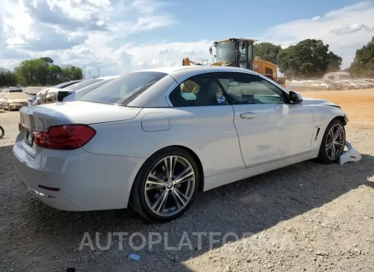 BMW 430I 2017 vin WBA4U7C33H5J54900 from auto auction Copart