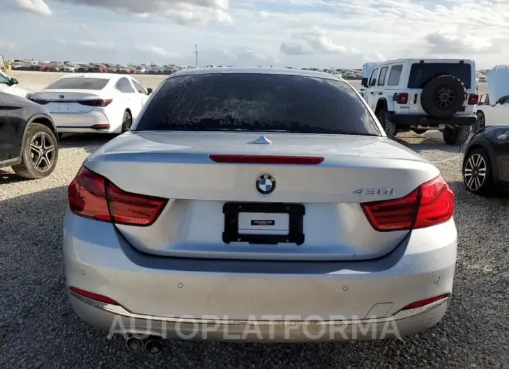 BMW 430I 2018 vin WBA4Z1C59JEC73429 from auto auction Copart