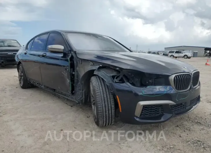 BMW M760 XI 2019 vin WBA7H6C58KG615081 from auto auction Copart