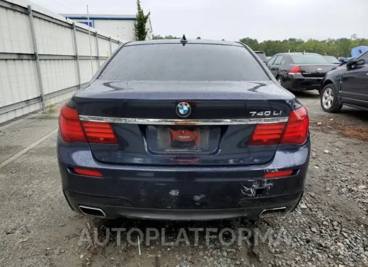 BMW 740 LI 2015 vin WBAYE4C59FD138976 from auto auction Copart