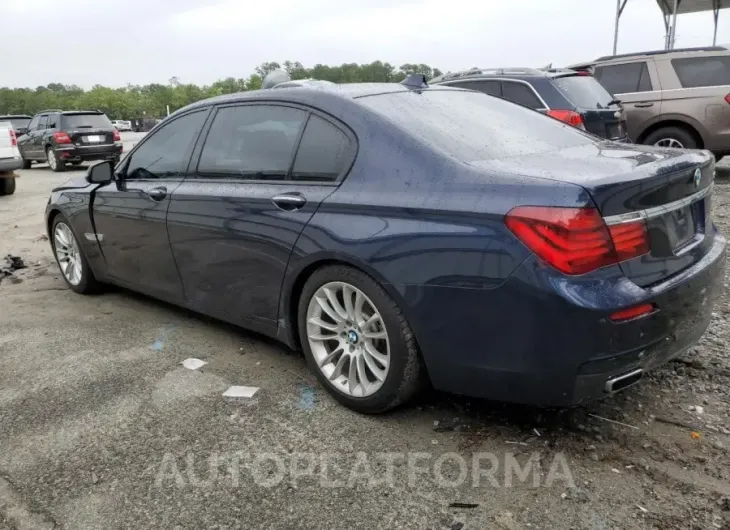 BMW 740 LI 2015 vin WBAYE4C59FD138976 from auto auction Copart