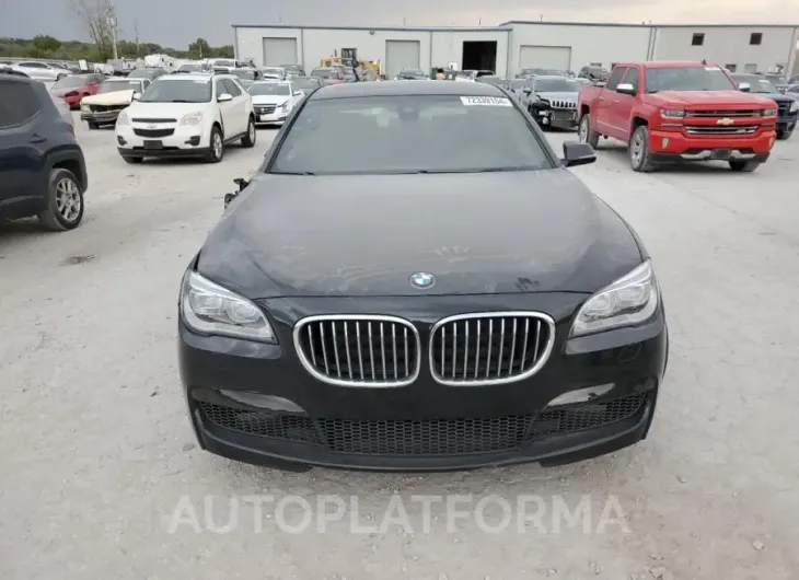 BMW 740 LXI 2015 vin WBAYF4C55FD874035 from auto auction Copart