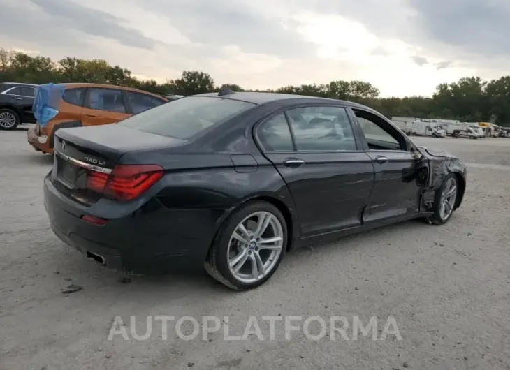 BMW 740 LXI 2015 vin WBAYF4C55FD874035 from auto auction Copart