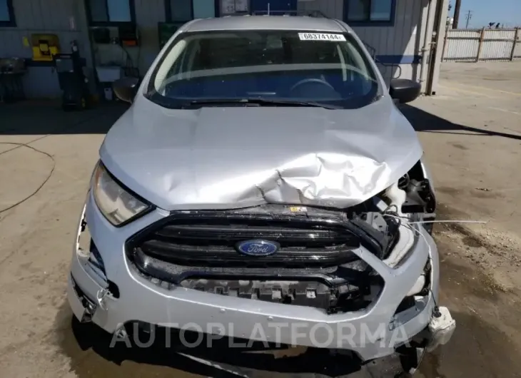 FORD ECOSPORT S 2019 vin MAJ3S2FE2KC277245 from auto auction Copart