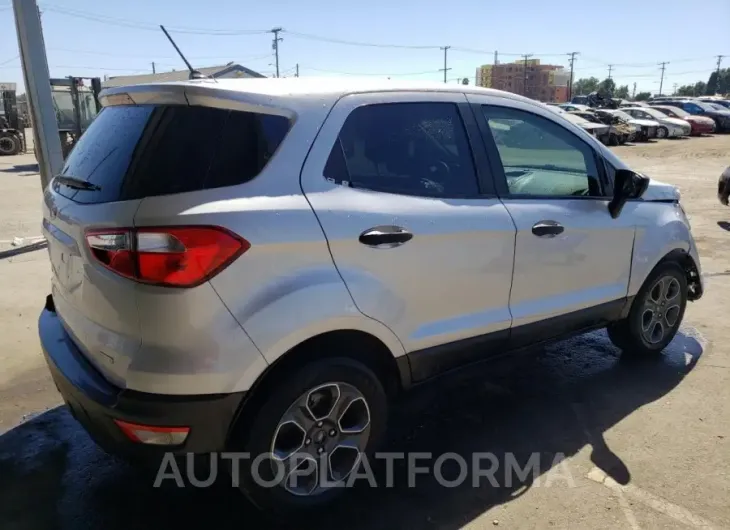 FORD ECOSPORT S 2019 vin MAJ3S2FE2KC277245 from auto auction Copart