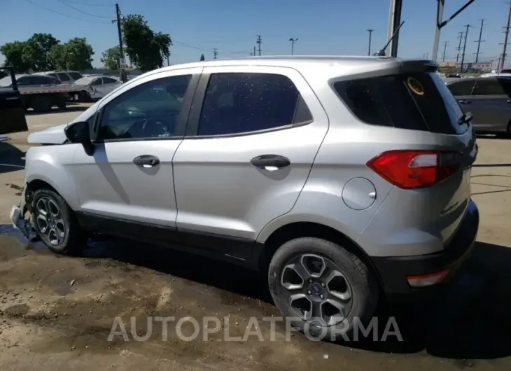 FORD ECOSPORT S 2019 vin MAJ3S2FE2KC277245 from auto auction Copart