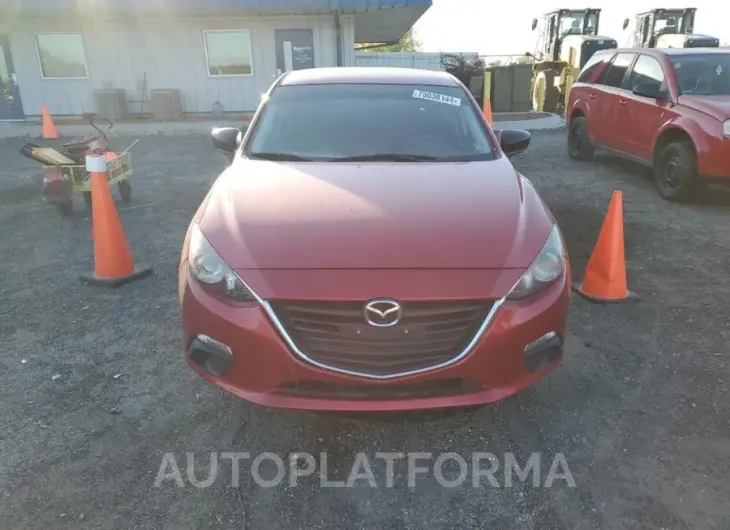 MAZDA 3 SV 2015 vin JM1BM1T74F1255796 from auto auction Copart