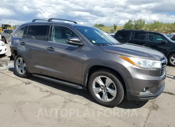 TOYOTA HIGHLANDER 2016 vin 5TDDKRFH3GS306405 from auto auction Copart