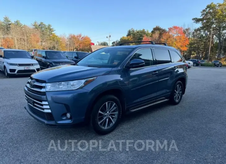 TOYOTA HIGHLANDER 2017 vin 5TDJZRFH0HS415162 from auto auction Copart