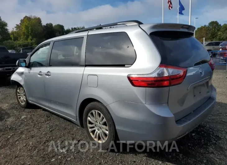 TOYOTA SIENNA XLE 2015 vin 5TDYK3DC6FS654090 from auto auction Copart