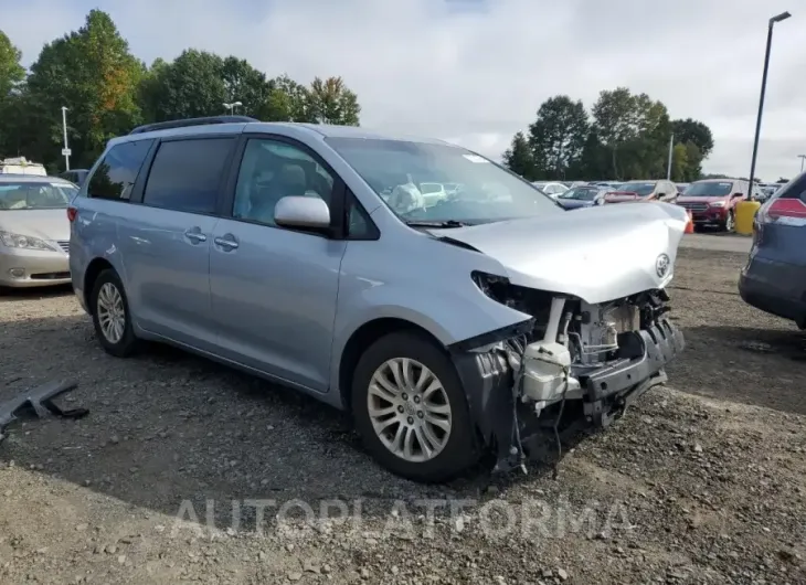 TOYOTA SIENNA XLE 2015 vin 5TDYK3DC6FS654090 from auto auction Copart