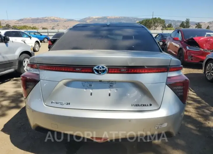 TOYOTA MIRAI 2016 vin JTDBVRBD3GA000836 from auto auction Copart