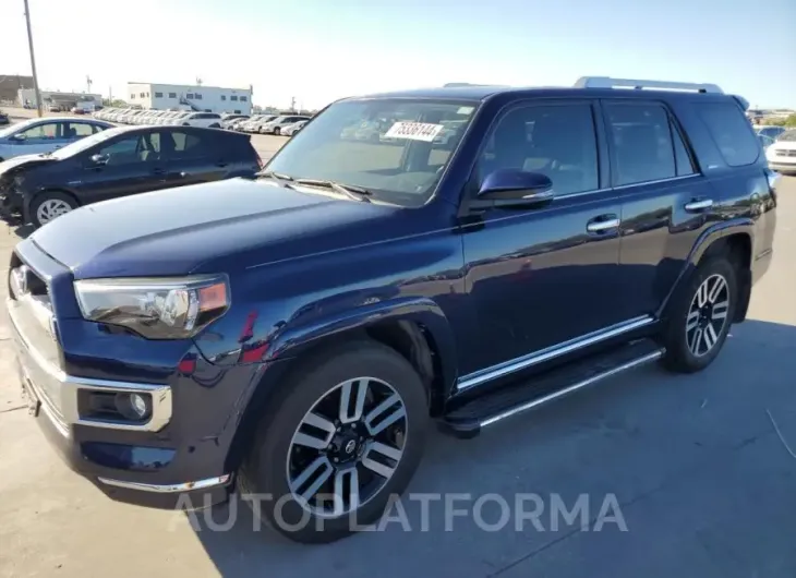 TOYOTA 4RUNNER SR 2016 vin JTEBU5JR5G5317983 from auto auction Copart