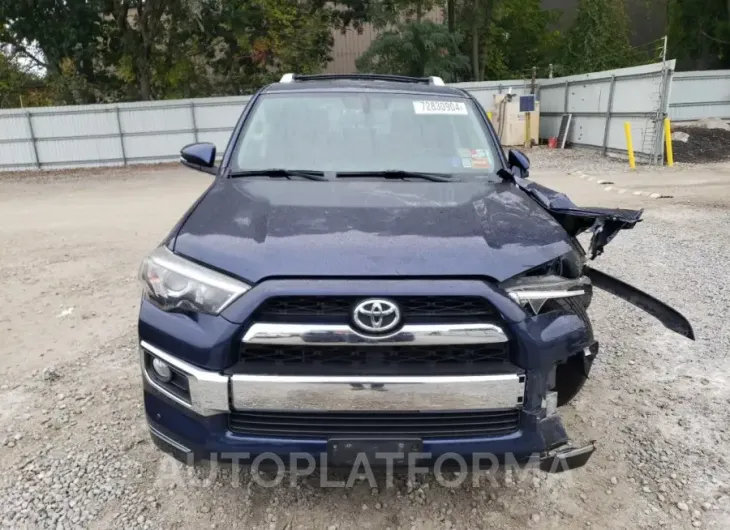 TOYOTA 4RUNNER SR 2018 vin JTEBU5JR8J5512225 from auto auction Copart