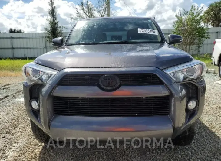 TOYOTA 4RUNNER SR 2018 vin JTEBU5JRXJ5484413 from auto auction Copart