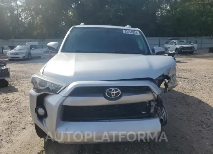 TOYOTA 4RUNNER SR 2016 vin JTEZU5JR4G5127218 from auto auction Copart