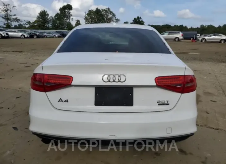 AUDI A4 PREMIUM 2015 vin WAUBFAFL6FN037853 from auto auction Copart