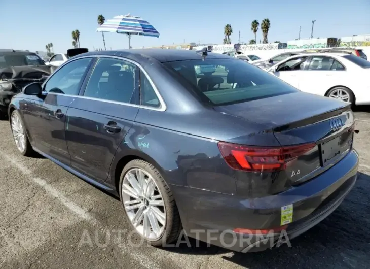 AUDI A4 PREMIUM 2018 vin WAUENAF43JA231426 from auto auction Copart