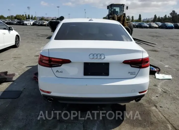 AUDI A4 ULTRA P 2017 vin WAUGMAF44HN069725 from auto auction Copart