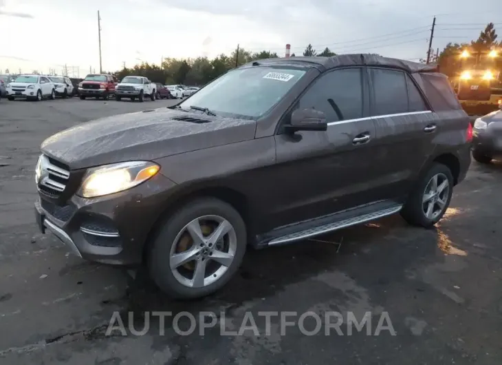 MERCEDES-BENZ GLE 350 4M 2018 vin 4JGDA5HBXJB044770 from auto auction Copart