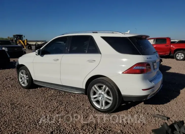 MERCEDES-BENZ ML 350 2015 vin 4JGDA5JB3FA525824 from auto auction Copart