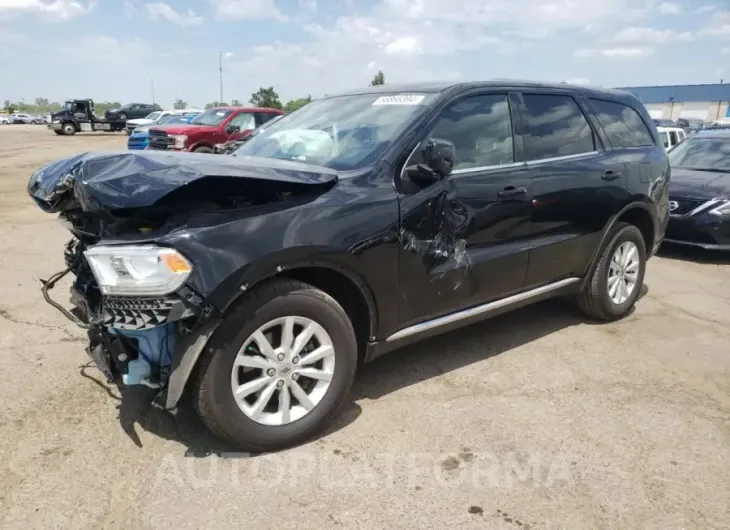 DODGE DURANGO SX 2019 vin 1C4RDJAG4KC738639 from auto auction Copart