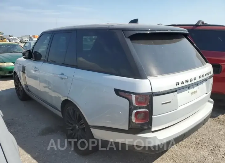 LAND ROVER RANGE ROVE 2019 vin SALGS2RE3KA564816 from auto auction Copart