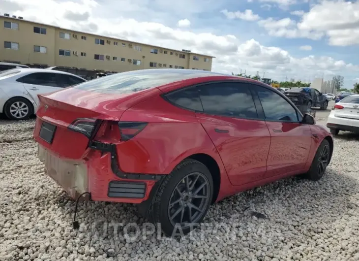 TESLA MODEL 3 2023 vin 5YJ3E1EA9PF684113 from auto auction Copart