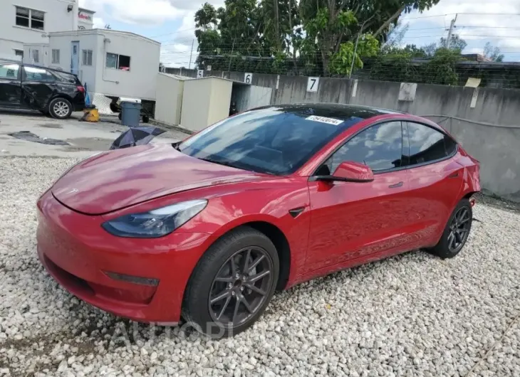 TESLA MODEL 3 2023 vin 5YJ3E1EA9PF684113 from auto auction Copart