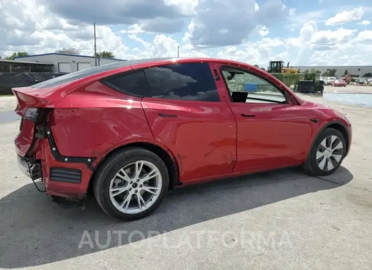 TESLA MODEL Y 2022 vin 7SAYGDEE1NF428391 from auto auction Copart