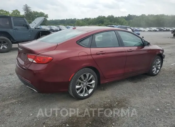 CHRYSLER 200 S 2015 vin 1C3CCCBG1FN572565 from auto auction Copart