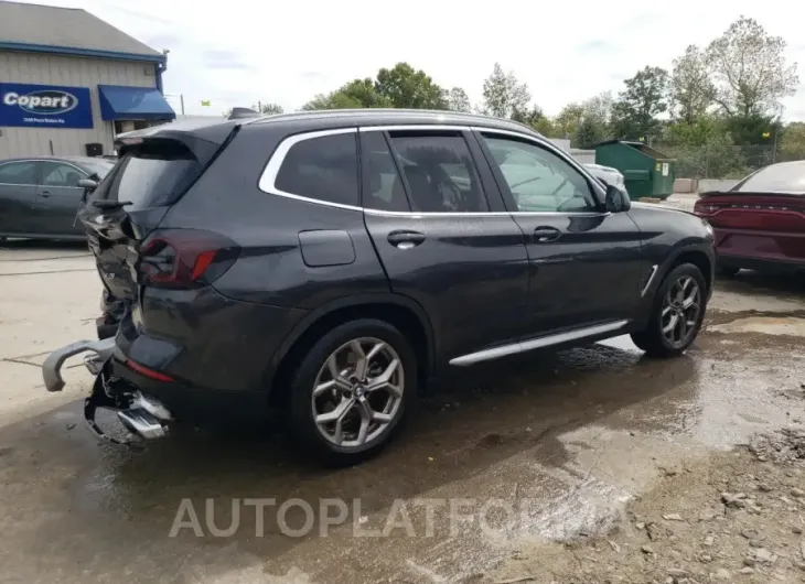 BMW X3 XDRIVE3 2024 vin 5UX53DP03R9W01291 from auto auction Copart