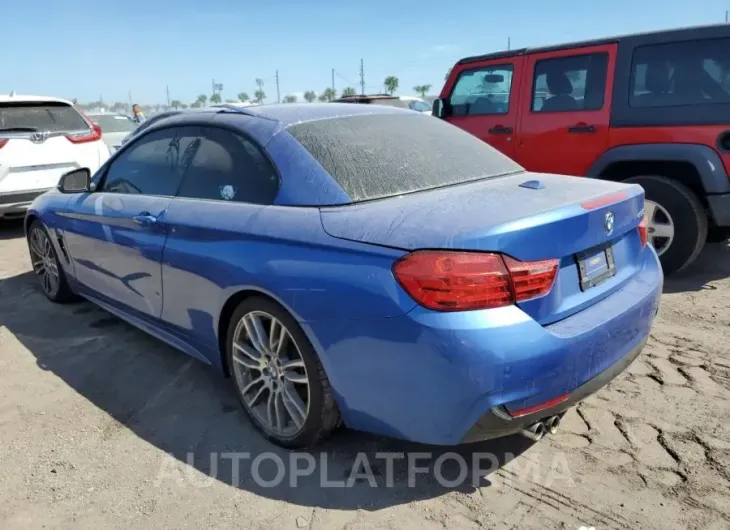 BMW 428 I SULE 2016 vin WBA3V7C51G5A25016 from auto auction Copart